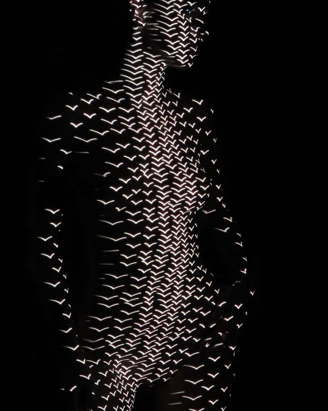 Disegnare con la luce sui corpi femminili. L'idea di Dani Olivier