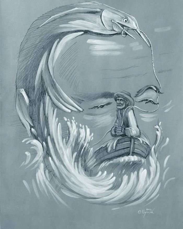 Illusioni ottiche create usando personaggi storici e artisti celebri. Ecco le opere di Oleg Illusioni ottiche create usando personaggi storici e artisti celebri. Ecco le opere di Oleg