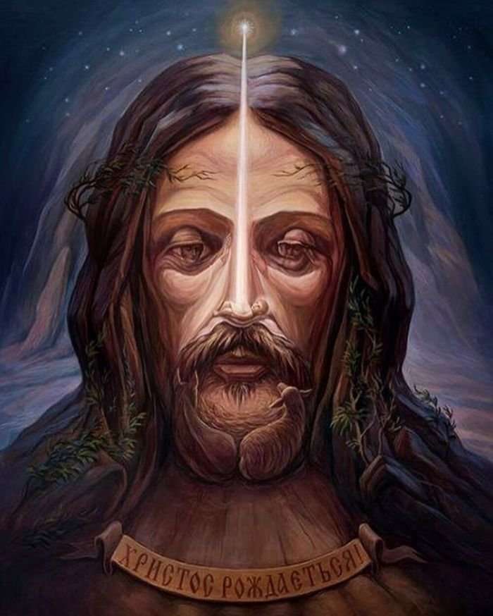 Illusioni ottiche create usando personaggi storici e artisti celebri. Ecco le opere di Oleg Illusioni ottiche create usando personaggi storici e artisti celebri. Ecco le opere di Oleg