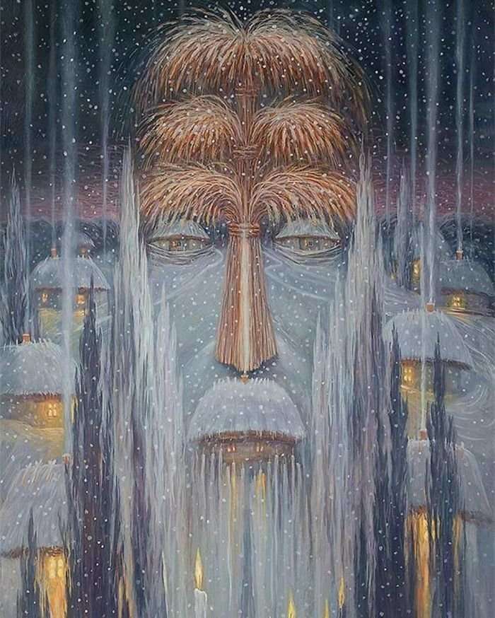 Illusioni ottiche create usando personaggi storici e artisti celebri. Ecco le opere di Oleg Illusioni ottiche create usando personaggi storici e artisti celebri. Ecco le opere di Oleg