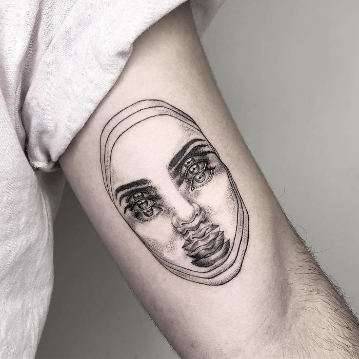 Yatzil Elizalde realizza tatuaggi che sembrano dei trip mentali Yatzil Elizalde realizza tatuaggi che sembrano dei trip mentali