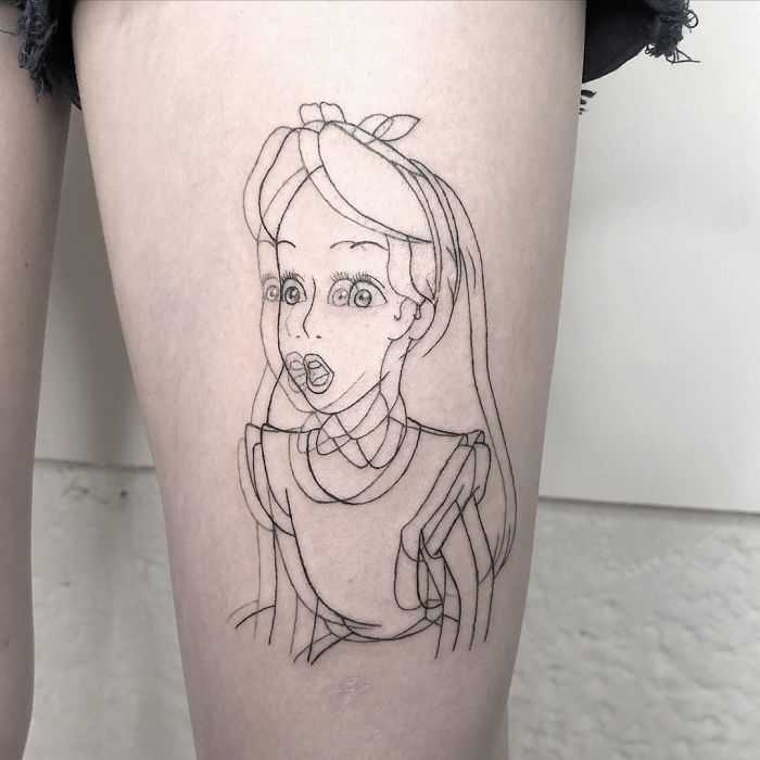 Yatzil Elizalde realizza tatuaggi che sembrano dei trip mentali Yatzil Elizalde realizza tatuaggi che sembrano dei trip mentali